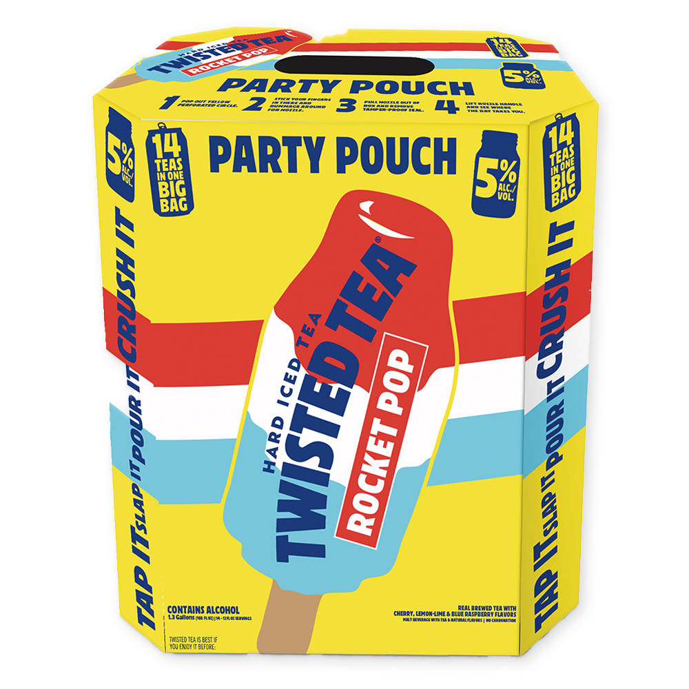 Twisted Tea Party Pouch Rocket Pop