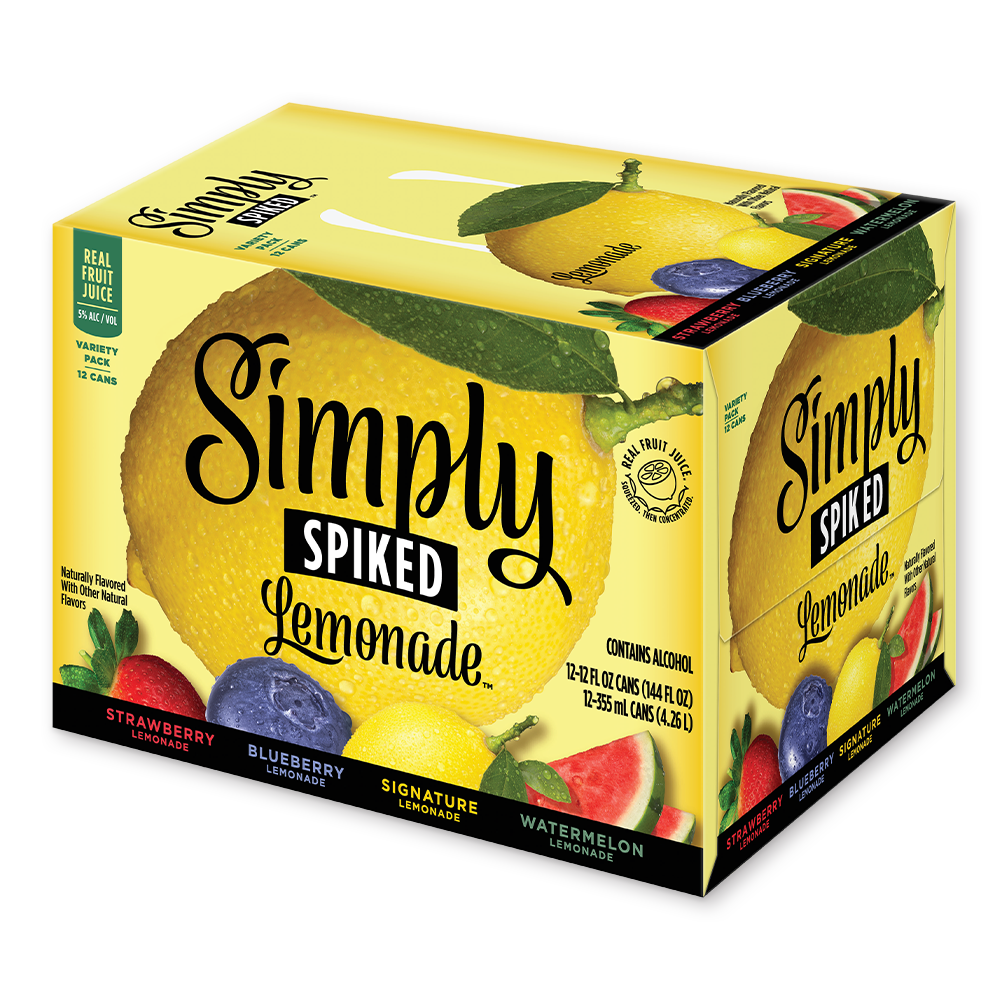 Simply Spiked Lemonade Variety 12 pk.