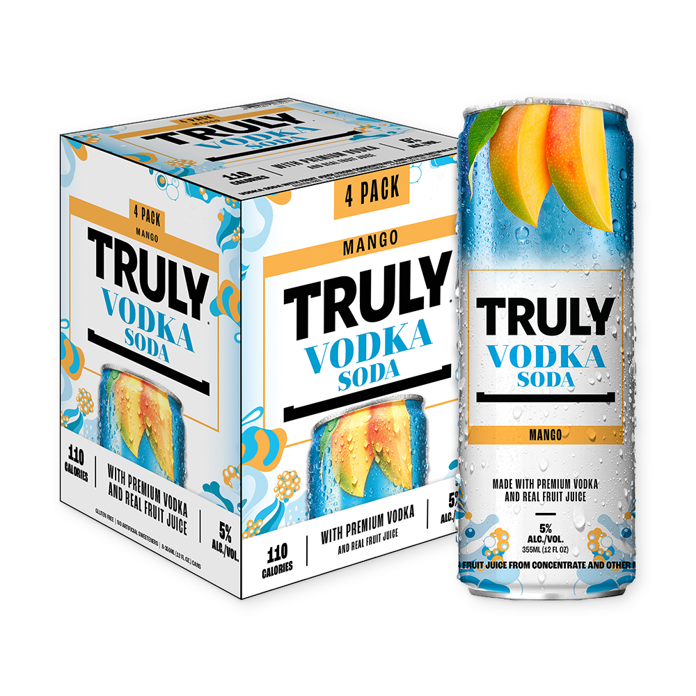Truly Vodka Soda Mango