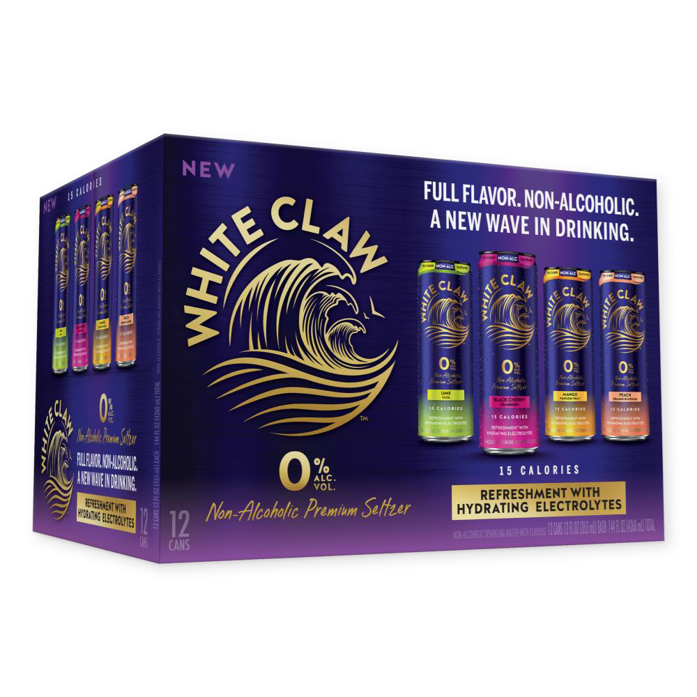 White Claw 0% Variety Pack