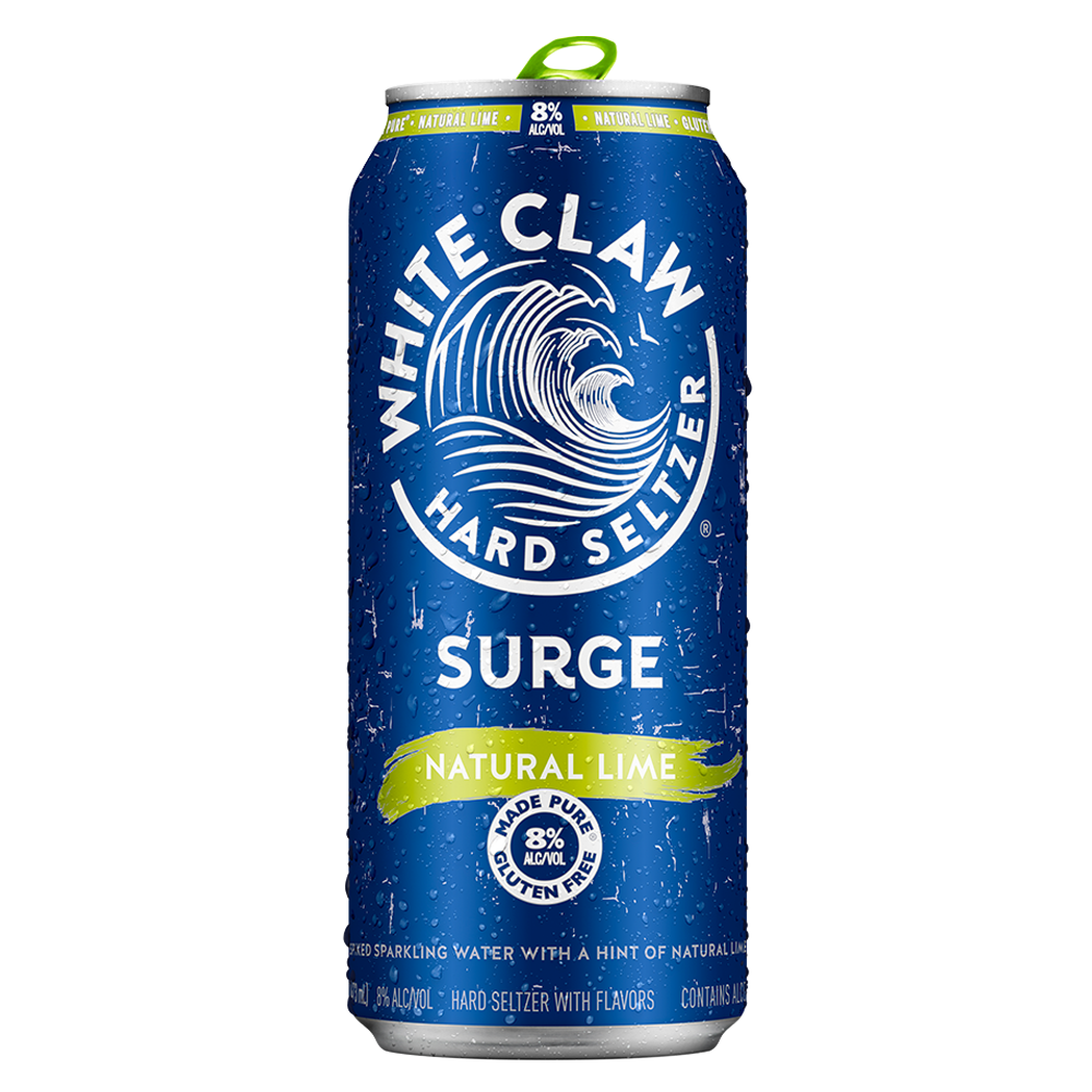 White Claw Hard Seltzer Surge Lime