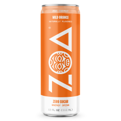 ZOA Wild Orange Zero Sugar Energy Drink